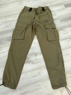 American Stitch Olive Green Cargo Pants with Utility Pockets